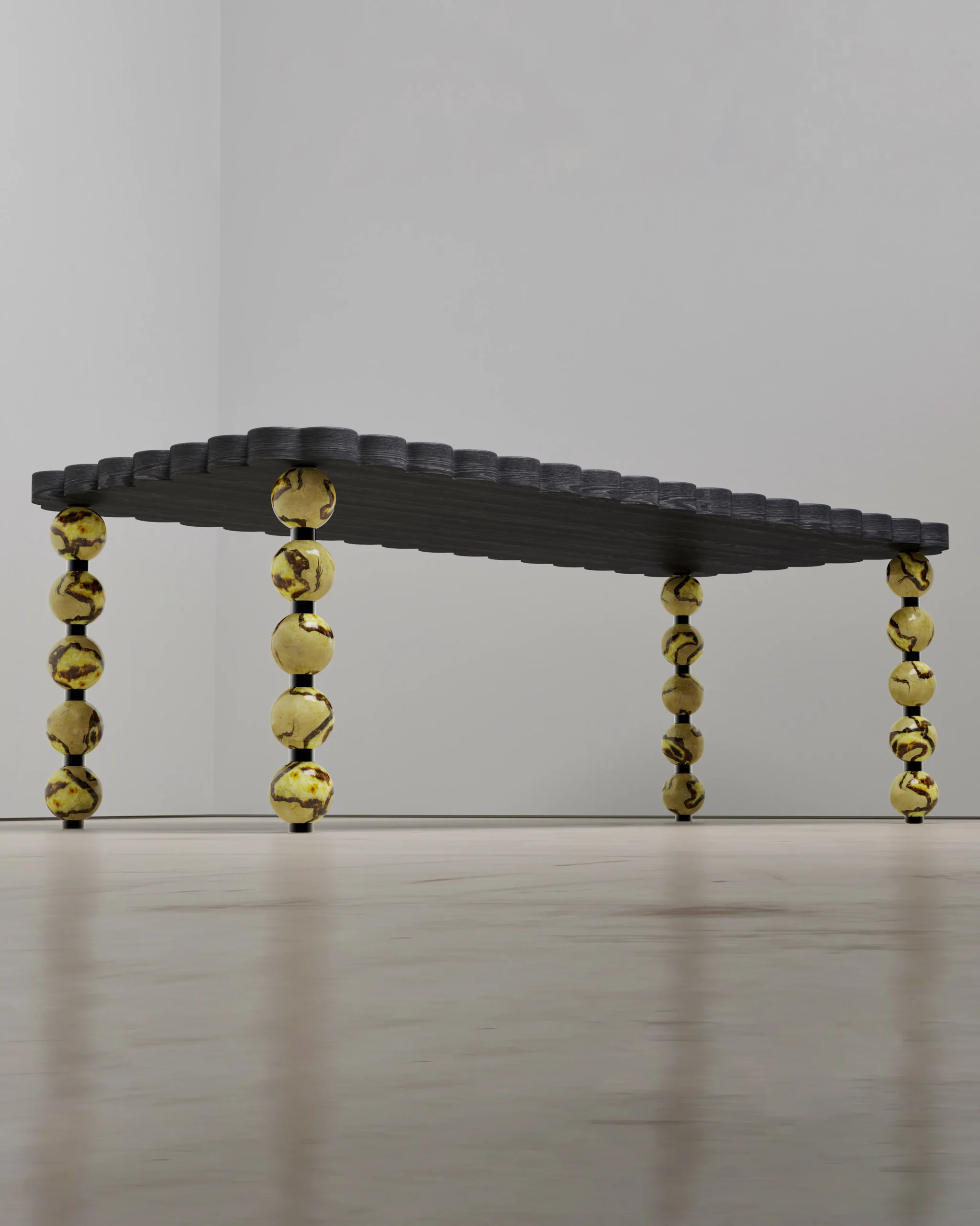 Troy-Smith-Studio-Functional-Art-Collectible-Design-Mineral-Dining-Table-Portrait