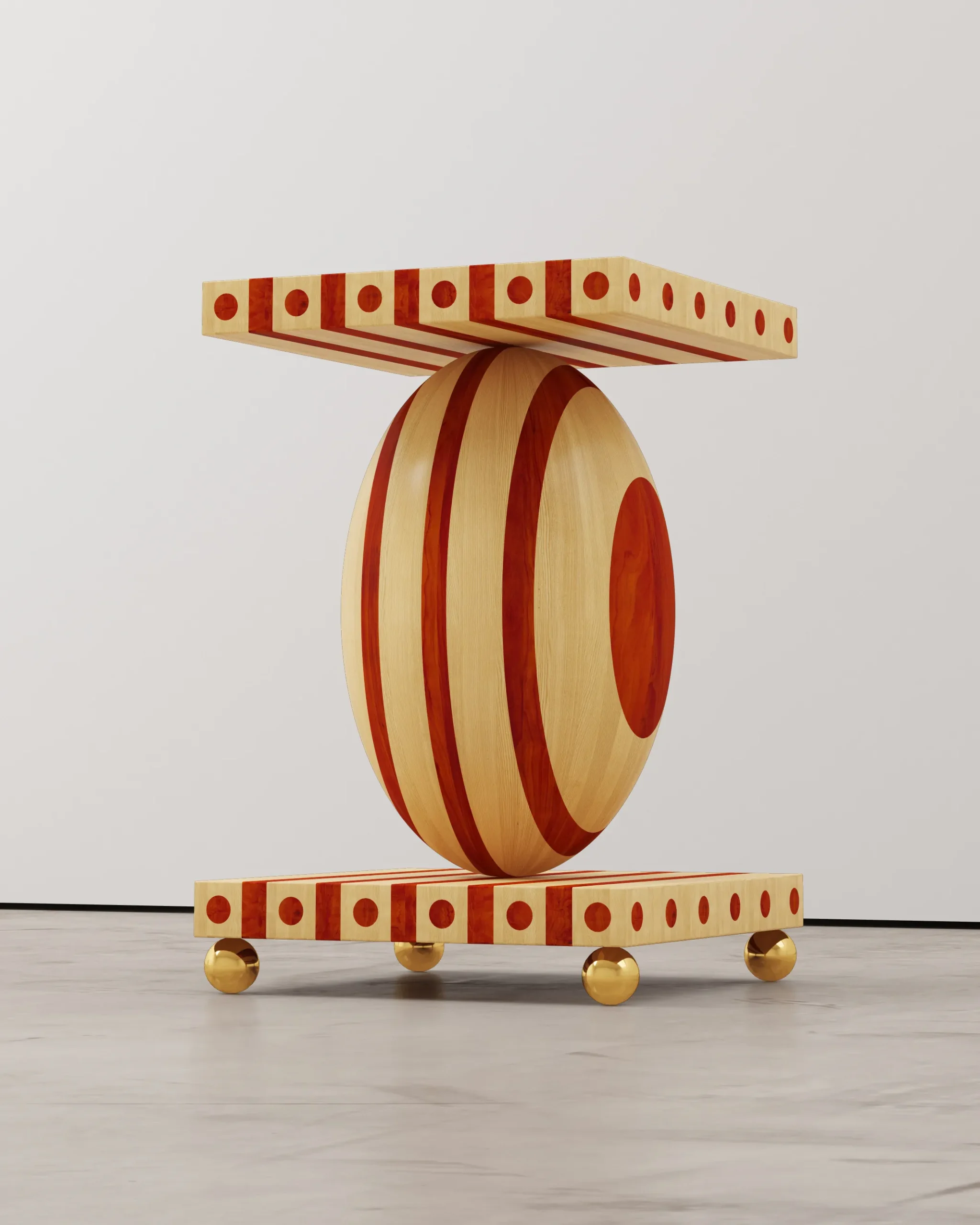 Troy-Smith-Studio-Functional-Art-Collectible-Design-Striped-Side-Table-Portrait